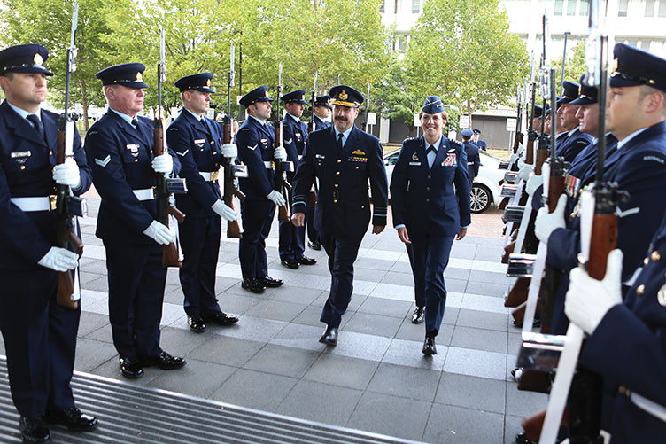 Gen. Lori Robinson visiting Australian Air Force bases and units