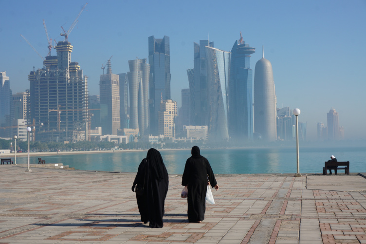 A view of Doha in Qatar