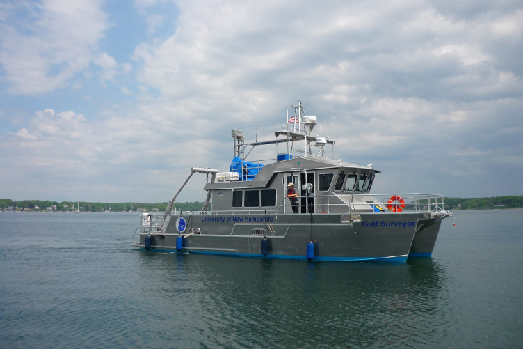 UNH's new R/V Gulf Surveyor Research Vessel Gulf Surveyor