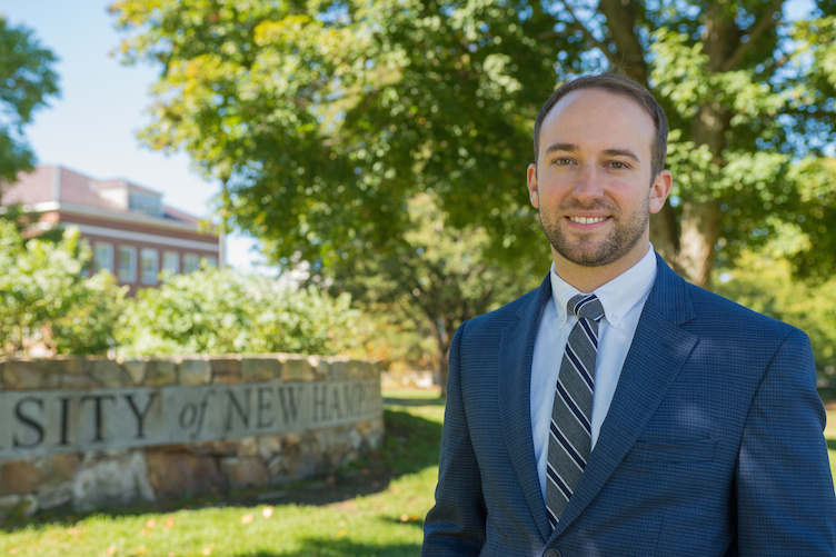 UNH alumnus Tate Aldrich