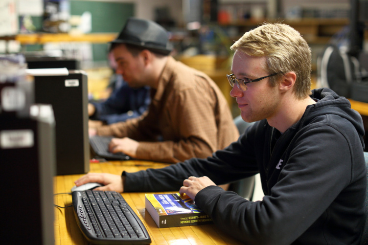 White Mountains Community College student