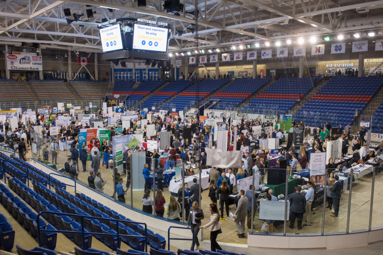 Career and Internship Fair at UNH