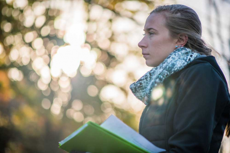 UNH student Sarah Jakositz '18