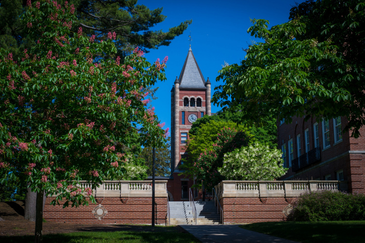 Thompson Hall at UNH in Durham, NH