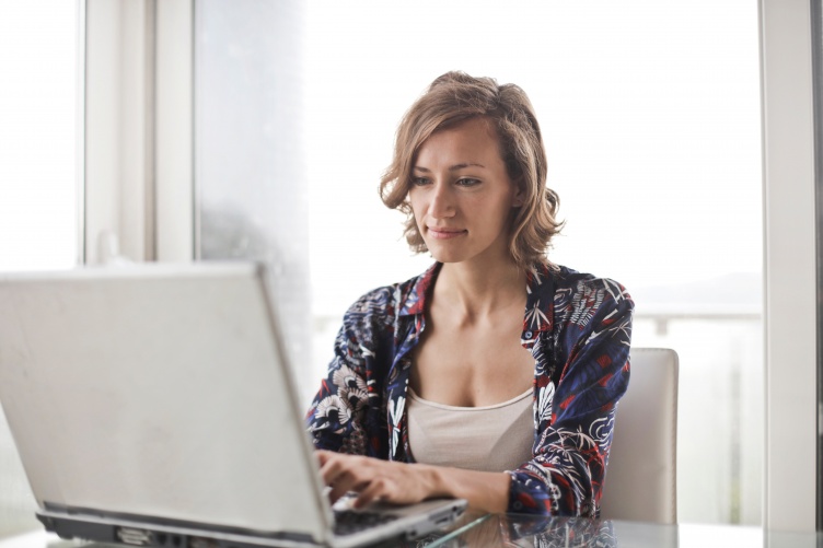Image of women on laptop