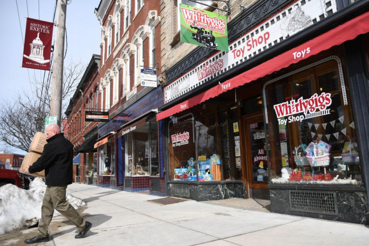 Exeter, NH, storefront