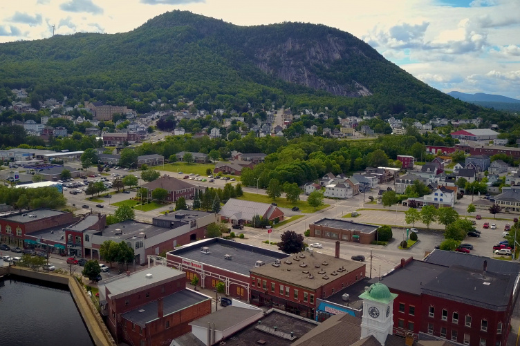 Berlin, NH, aerial view