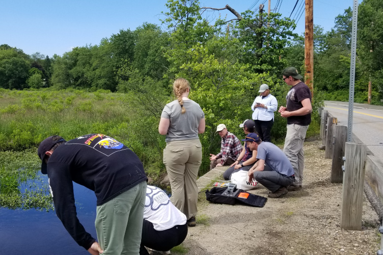 Field Work in the Ipswich Watershed