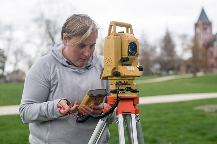 photo of Meghan Howey in field