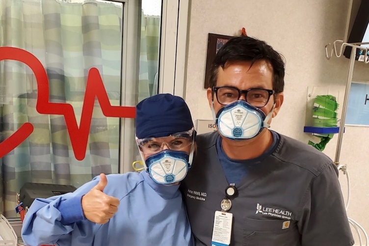 How a Long-Distance Team Made a Reusable Mask to Help N95 Shortages