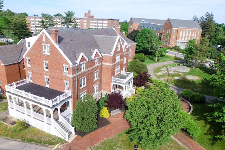 Aerial view of Smith Hall