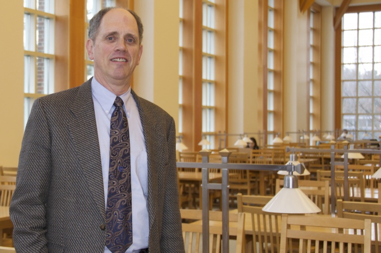 Douglas Bencks in Dimond Library