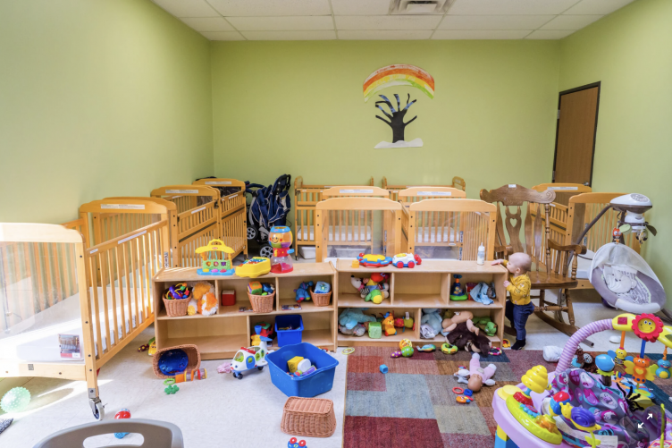 A photo of an empty nursery