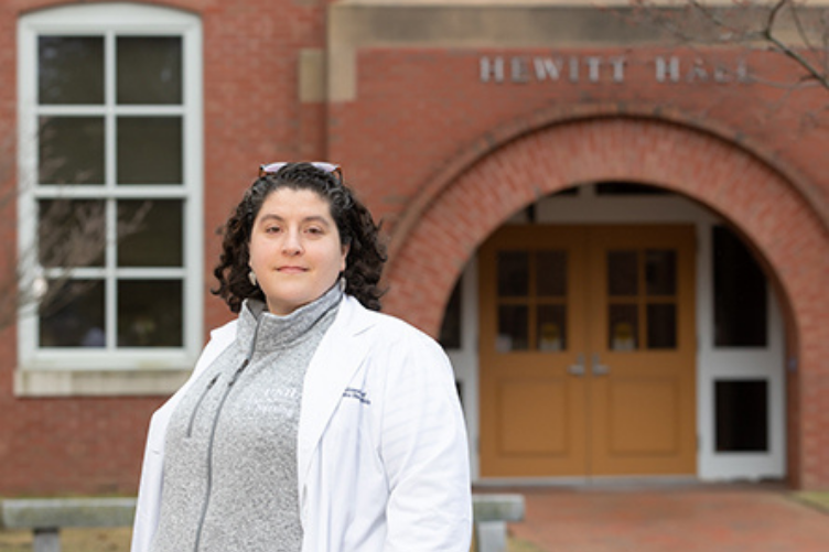 Assistant professor of nursing Alyssa O'Brien