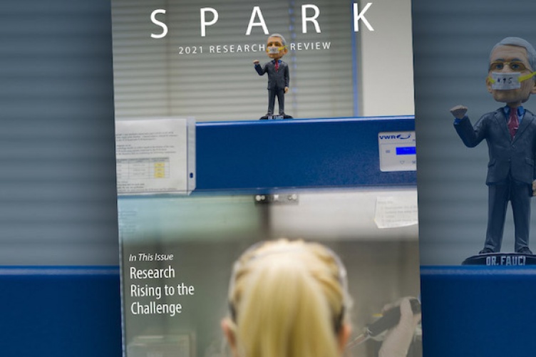 Cover of 2021 SPARK magazine
