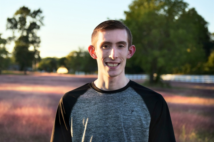 Jared O'Connell '22, a UNH Manchester senior in the computer science program