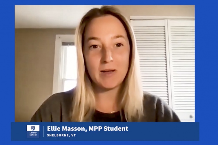 Image of Ellie Masson, MPP student
