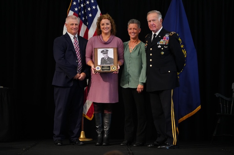 Family being honored at ROTC Hall of Fame ceremony