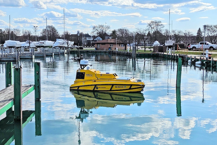 UNH's autonomous surface vehicle BEN (Bathymetric Explorer and Navigator) 