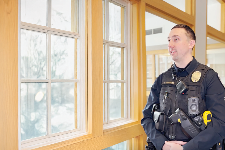 UNH Police Sergeant Balances the Badge and the Books