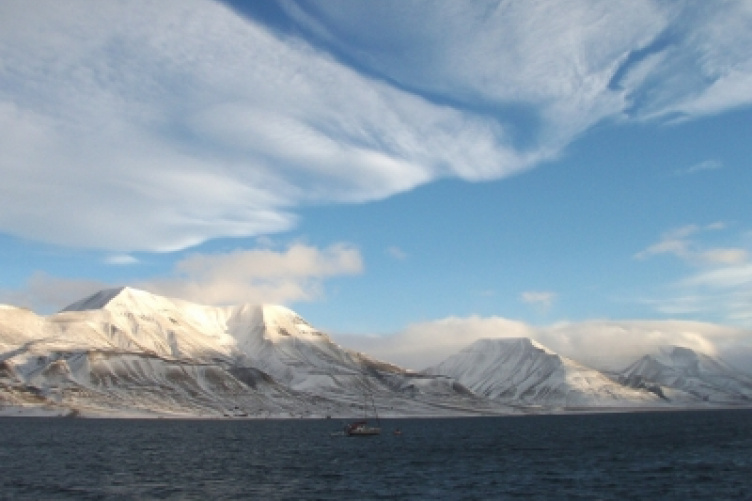 An archipelago off the coast of Norway