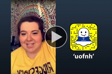 Leah Kuppermann '19 takes over the uofnh Snapchat account
