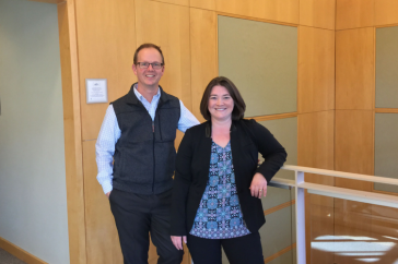 UNH's Will Lusenhop and Alexa Trolley-Hanson