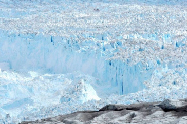 Giant glacier