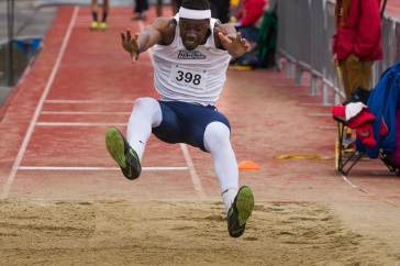 decathlete Joel Nkounkou '18