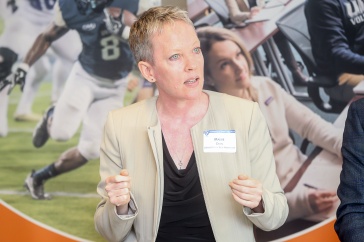 Maeve Dion, professor of security studies at UNH, talks government cybersecurity on NHPR podcast
