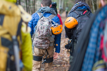 Outdoor therapy students at UNH