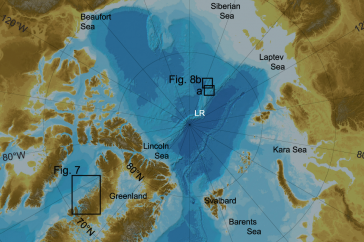 New Arctic Ocean map has been released