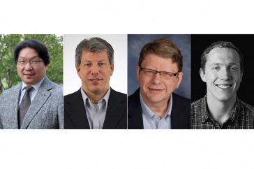 Headshots of new biotechnology faculty at UNH Manchester