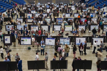 The Whittemore Center full of students with their poster presentations