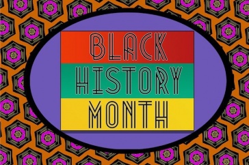 graphic image of Black History Month 