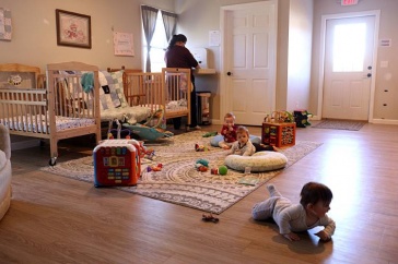 Image of babies at a daycare