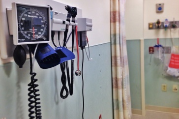 Image of a hospital room