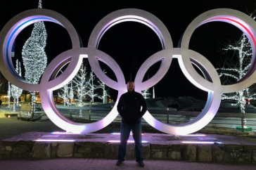 UNH clinical assistant professor of kinesiology Ben Towne