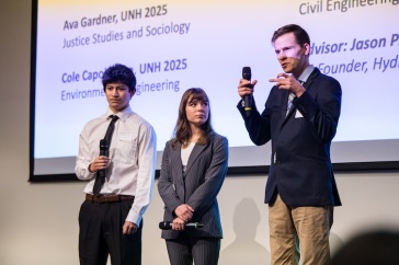 Team presentation at the Social Venture Innovation Challenge