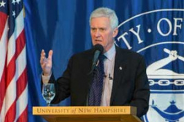 UNH President Mark Huddleston