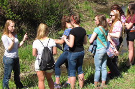 women in science students