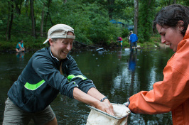 STEM Docents Training at Piscataquog River in Manchester 