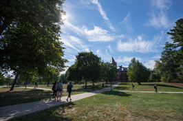 UNH campus in Durham, NH