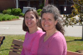 Shanyn Grenier ’97 and Amy Brnger, ’87, ’92G