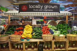 locally grown vegetables