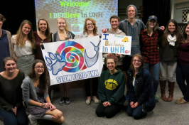 Members of the Slow Food Club at UNH