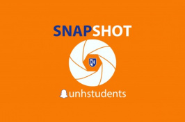 UNH Snapchat Snapshot graphic