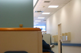 a person in a doctor's waiting area, LINELLE PHOTOGRAPHY VIA FLICKR/CC