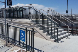 Accessible Commuter Rail Platform