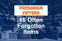 Fifteen often forgotten items graphic